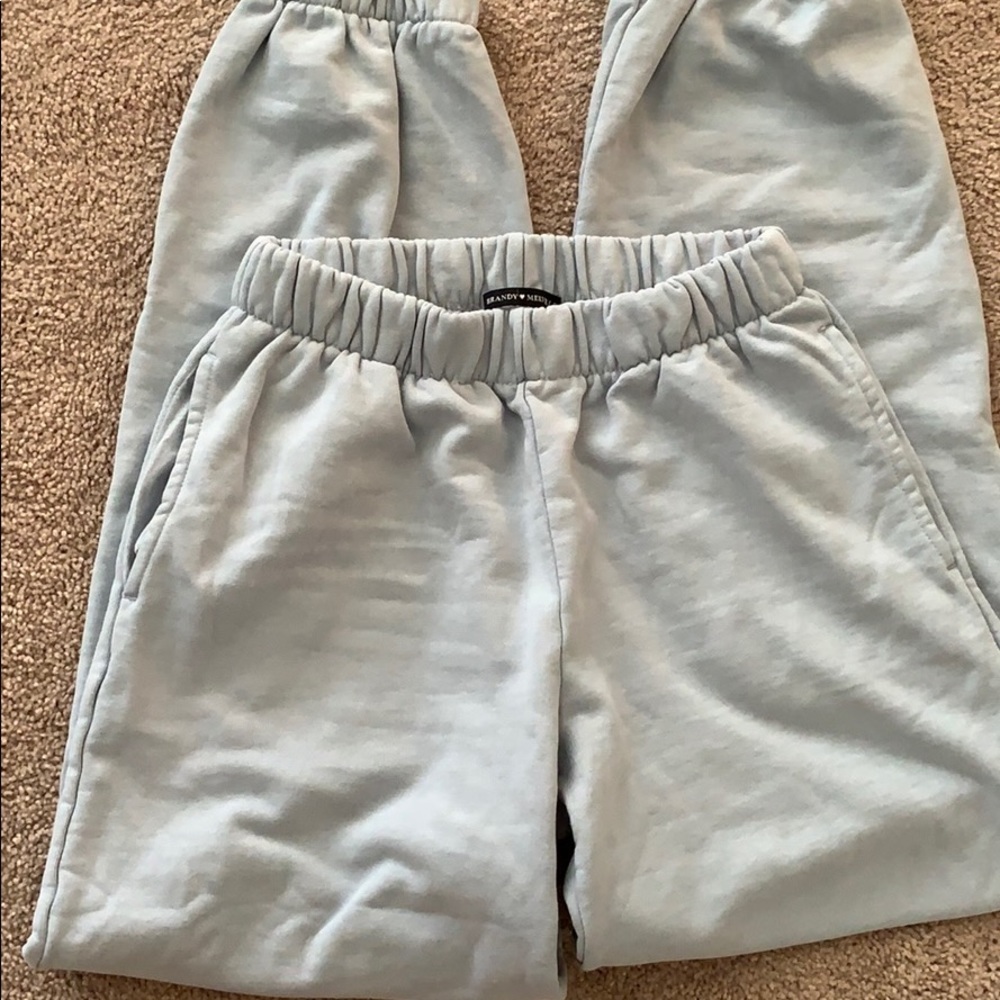 Brand new! Never worn! Brandy sweat pants!!